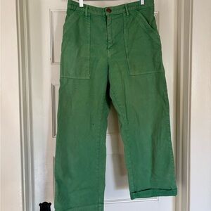big bud press hunter green work pants size m